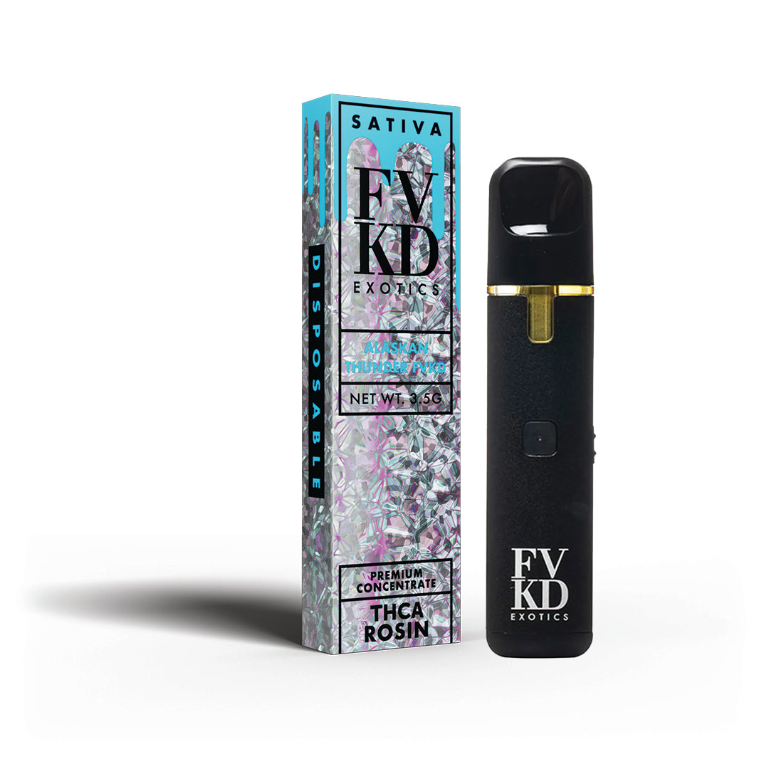 FVKD Exotics THC-A Rosin Disposable 3.5g Erth Wellness FVKD Exotics THC-A Rosin Disposable 3.5g Erth Wellness