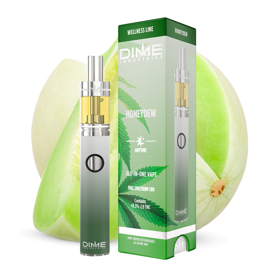 DIME (THC Free) All-In-One 2g Wellness Pen (CBD + CBG + CBN) Erth Wellness DIME (THC Free) All-In-One 2g Wellness Pen (CBD + CBG + CBN) Erth Wellness