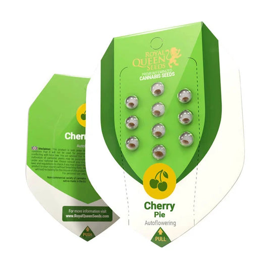 Royal Queen Seeds – Cherry Pie Auto Feminized Seeds (Fruity Hybrid Autoflower)