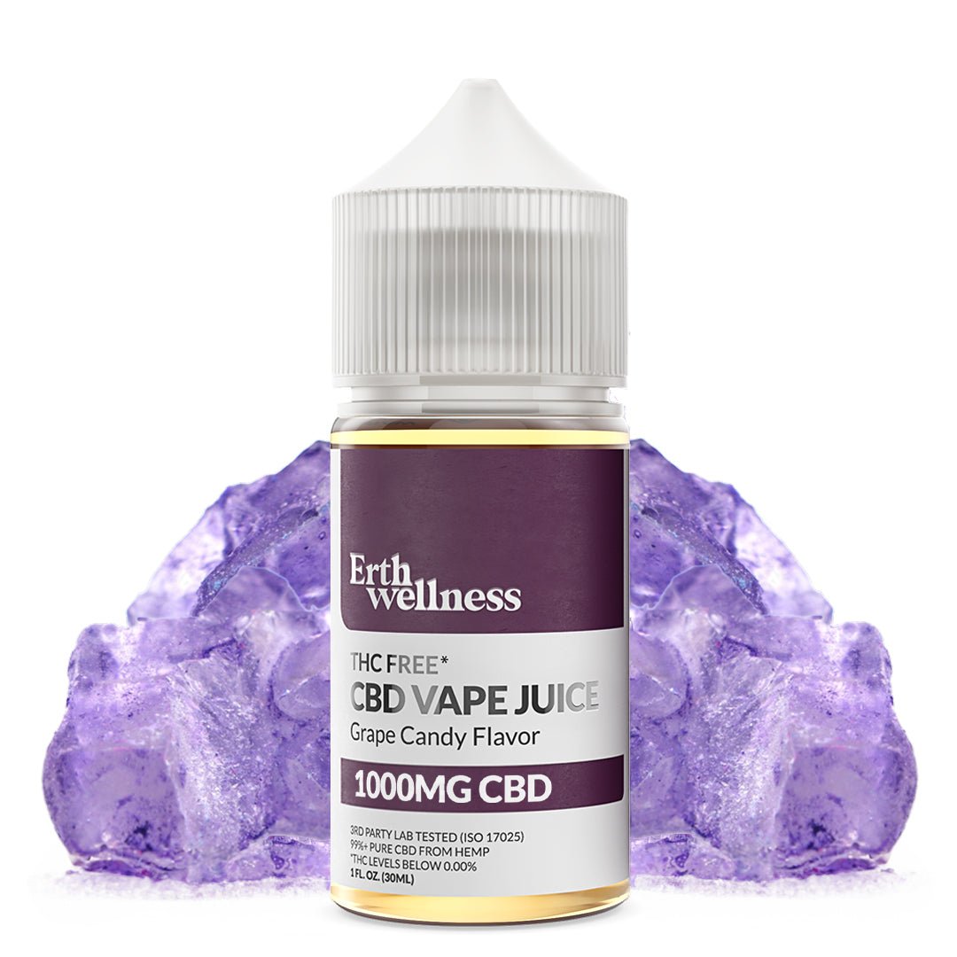 Grape Candy CBD Vape Juice 1000mg Erth Wellness Grape Candy CBD Vape Juice 1000mg Erth Wellness