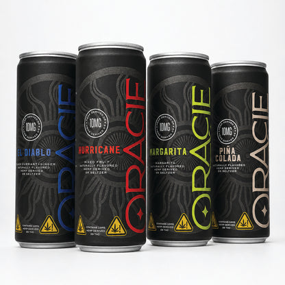 Oracle Organix Sparkling THC Seltzer – 10mg – Choose Your Flavor