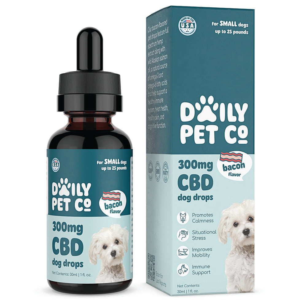 Bacon Flavored CBD Oil for Dogs | Full Spectrum CBD Pet Drops Erth Wellness Bacon Flavored CBD Oil for Dogs | Full Spectrum CBD Pet Drops Erth Wellness