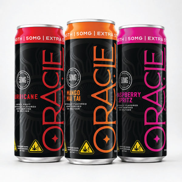Oracle Organix EXTRA STRENGTH Sparkling THC Seltzer – 50mg