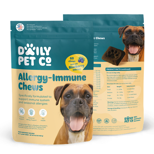 Allergy-Immune Soft Chews for Dogs