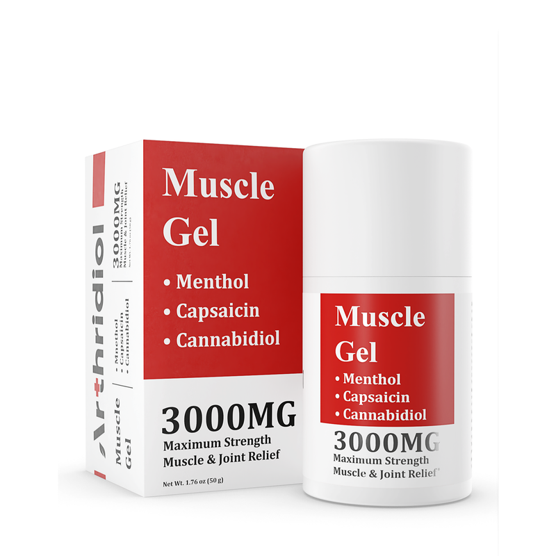 Arthridiol - Muscle Gel - 3000mg CBD