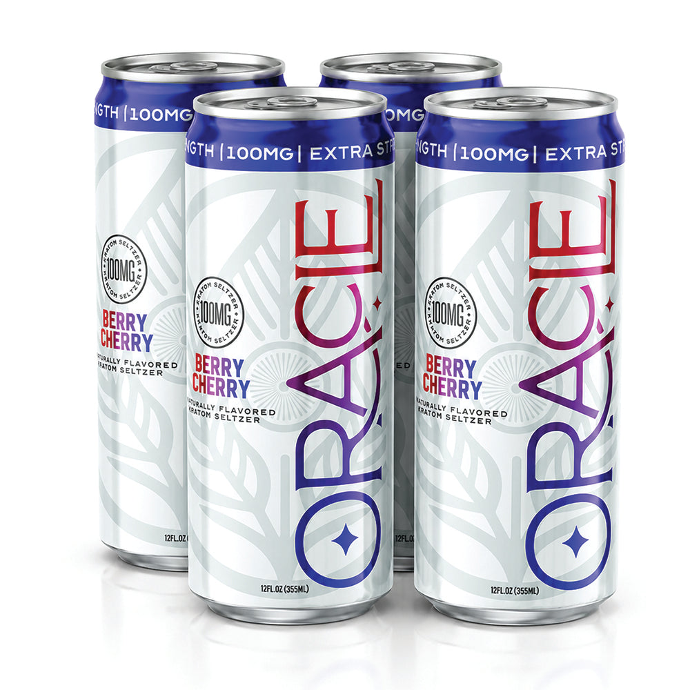 Oracle Organix Sparkling Kratom Seltzer – 100mg – Choose Your Flavor
