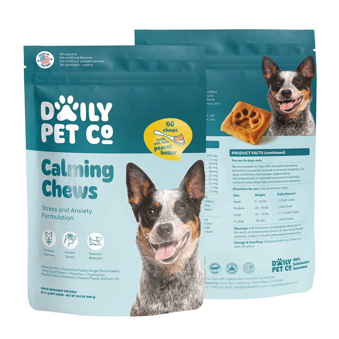 Calming Soft Chews for Dogs