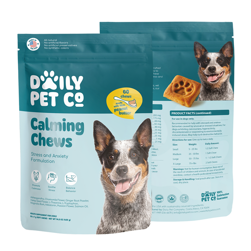 Calming Soft Chews for Dogs