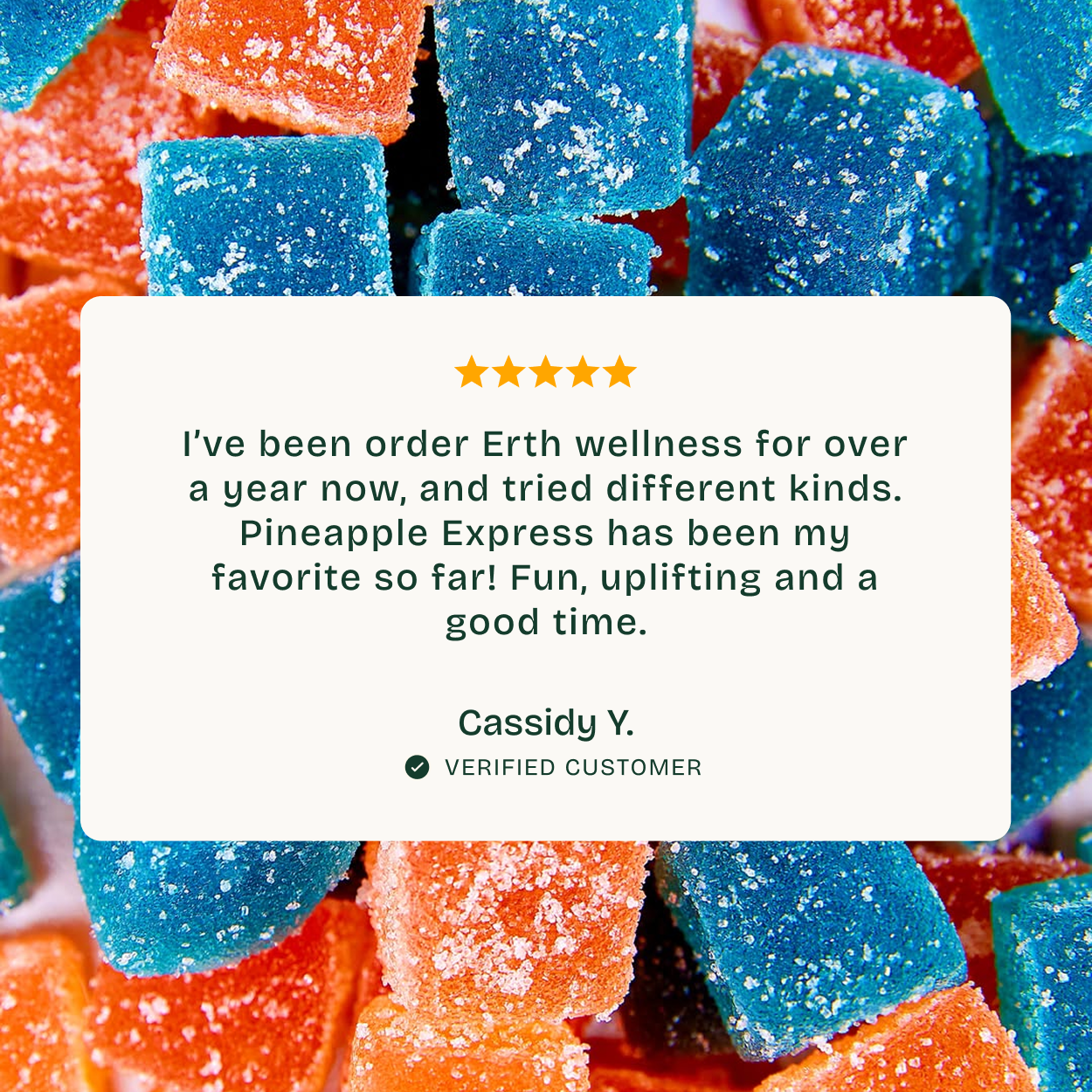 Δ9 THC Gummies – Pineapple Express (Sativa) | Strain Specific | Pineapple (300mg)