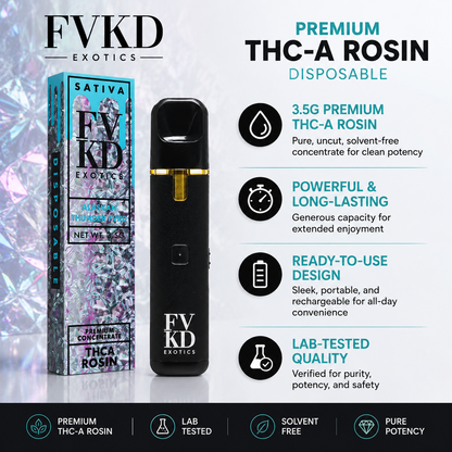 FVKD Exotics THC-A Rosin Disposable – 3.5g