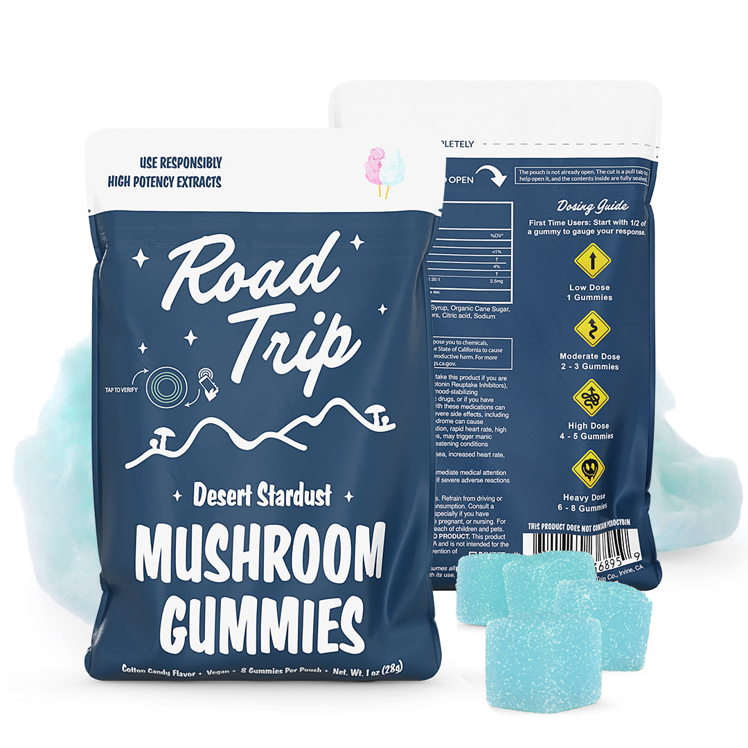Desert Stardust Magic Mushroom Gummies - Cotton Candy