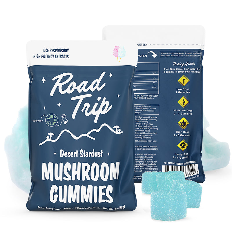 Desert Stardust Magic Mushroom Gummies - Cotton Candy