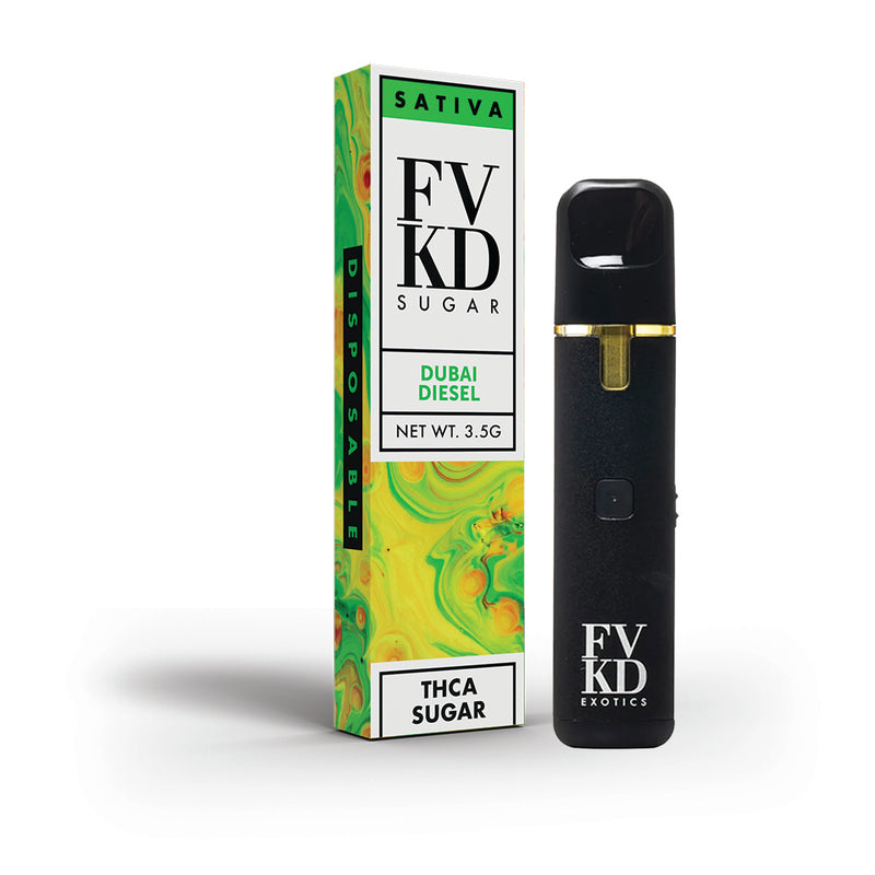 FVKD THC-A Sugar Disposable – 3.5g