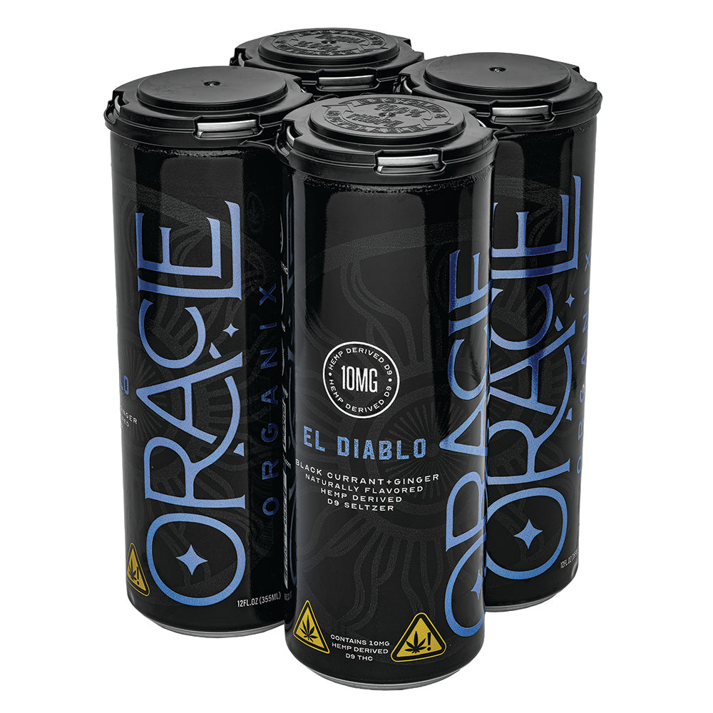 Oracle Organix Sparkling THC Seltzer – 10mg – Choose Your Flavor