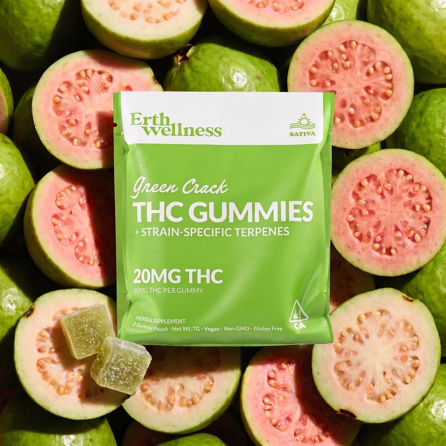 THC Gummies – Green Crack (Energized) - Sample Pack