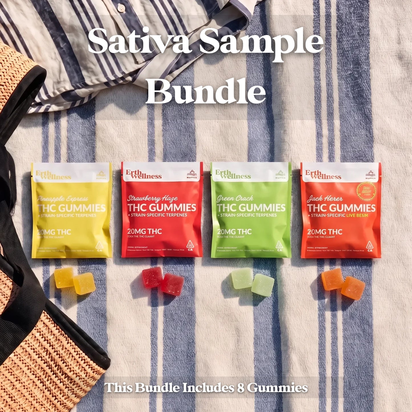 Sativa THC Sample Bundle – Uplift & Energize Collection