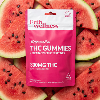 THC Gummies – Watermelon (Euphoric)
