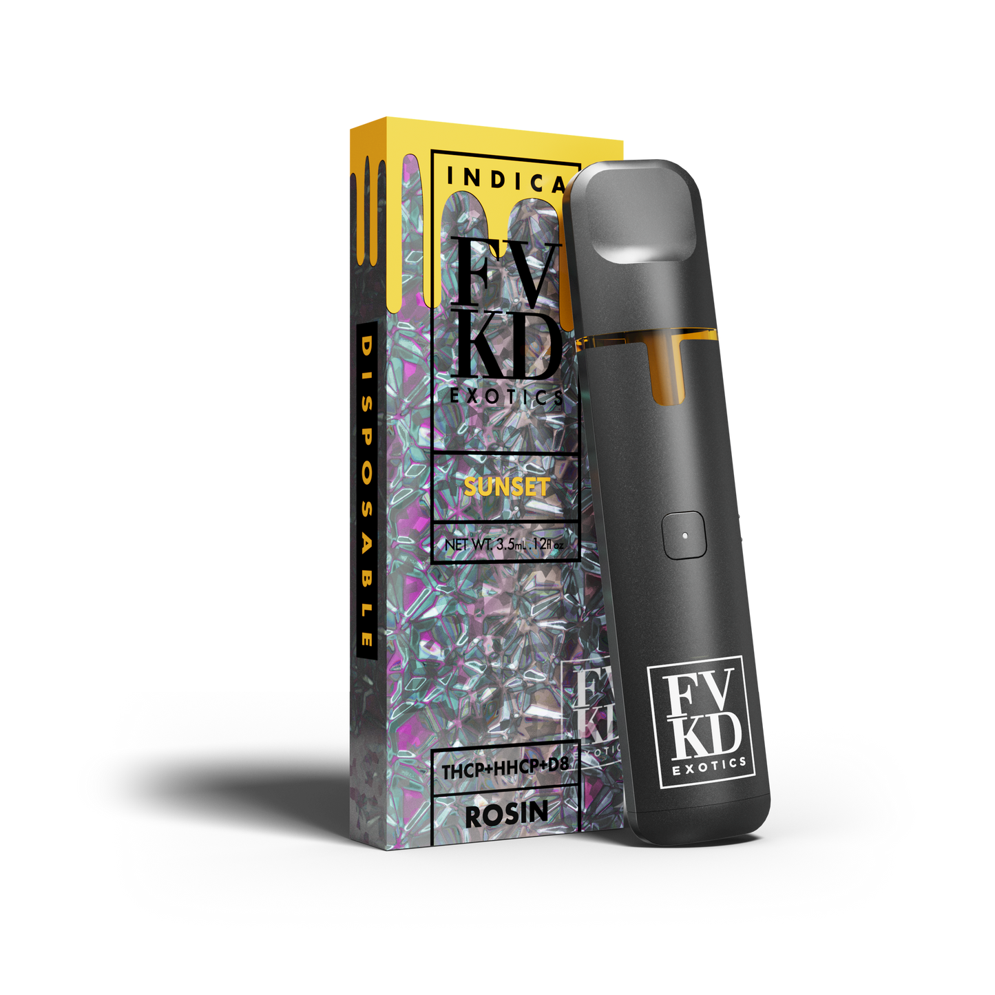 FVKD Live Rosin THC-P + HHCP Disposable - 3.5g