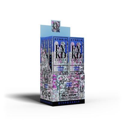 FVKD Exotics THC-A Rosin Disposable – 3.5g