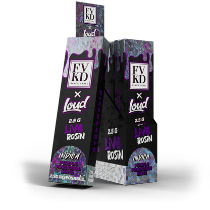 FVKD x LOUD Cold Pressed Live Rosin Disposable 2.5G