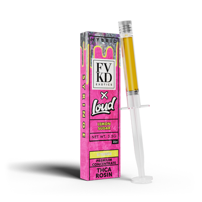 FVKD X LOUD THC-A Rosin Syringe 3.5g