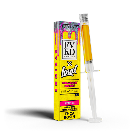 FVKD X LOUD THC-A Rosin Syringe 3.5g