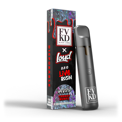 FVKD x LOUD Cold Pressed Live Rosin Disposable 2.5G