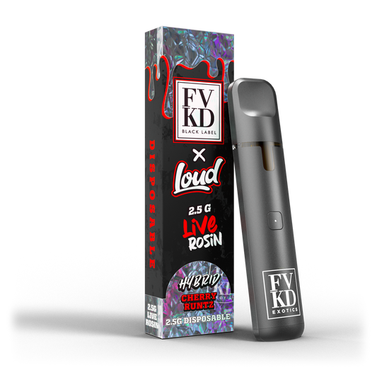 FVKD x LOUD Cold Pressed Live Rosin Disposable 2.5G