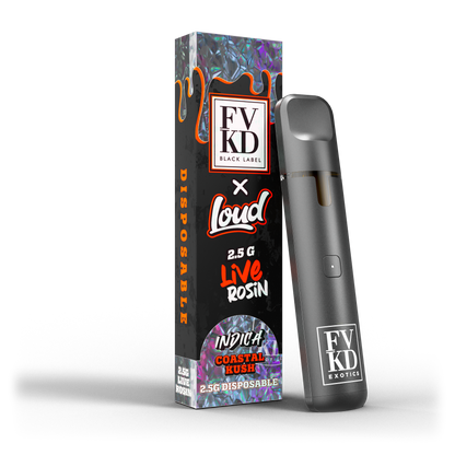 FVKD x LOUD Cold Pressed Live Rosin Disposable 2.5G