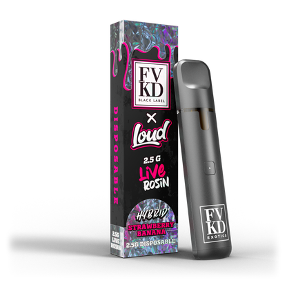 FVKD x LOUD Cold Pressed Live Rosin Disposable 2.5G