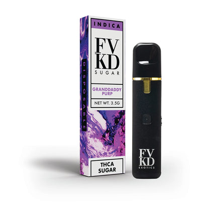 FVKD THC-A Sugar Disposable 3.5g Erth Wellness FVKD THC-A Sugar Disposable 3.5g Erth Wellness
