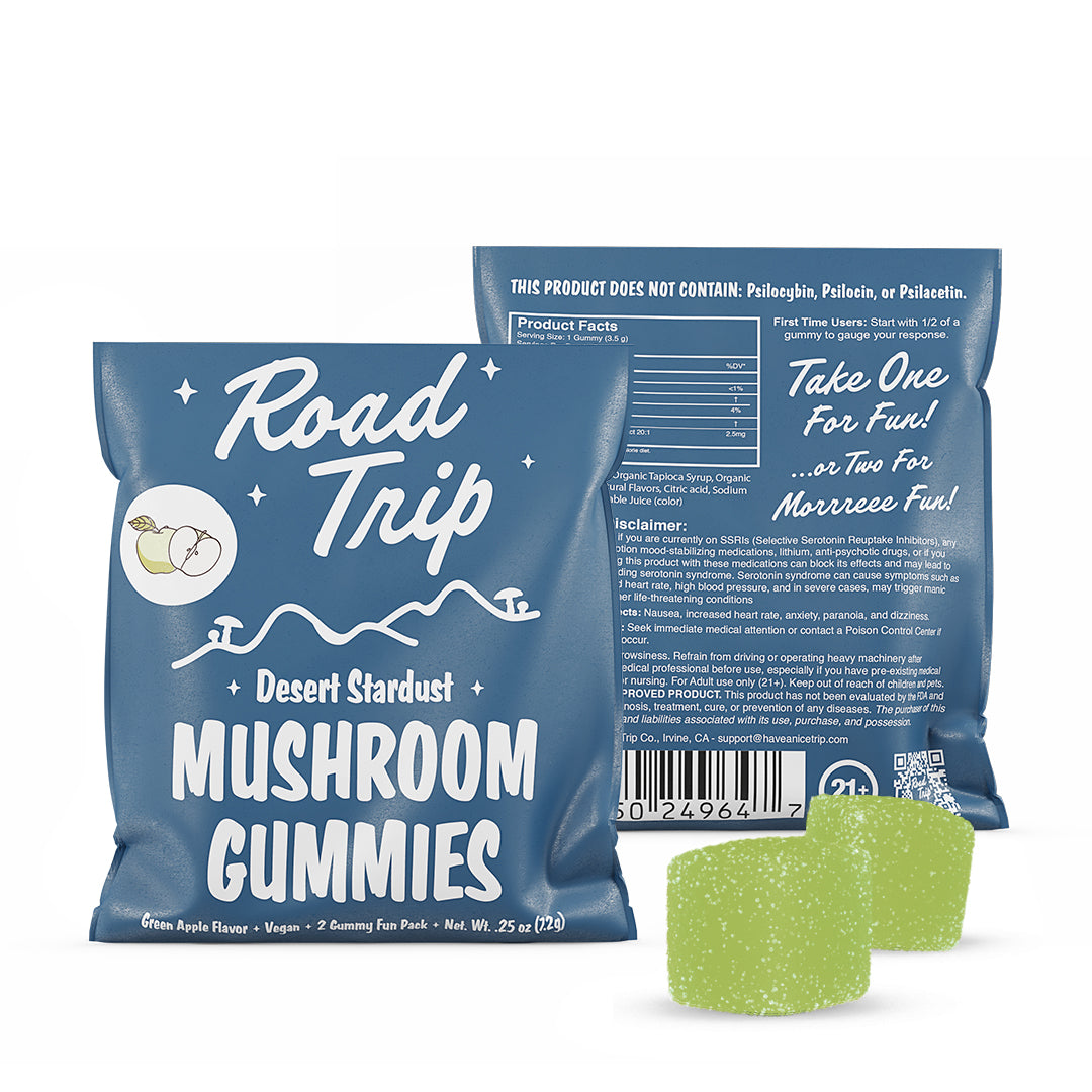 Desert Stardust Mushroom Gummies - 2-Piece Pouch (Sample Size)