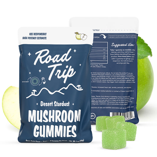 Desert Stardust Magic Mushroom Gummies - Green Apple