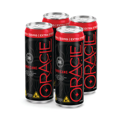 Oracle Organix EXTRA STRENGTH Sparkling THC Seltzer – 50mg – Choose Your Flavor