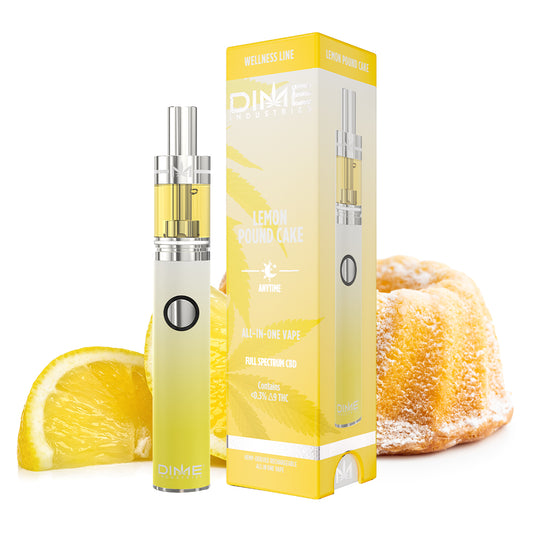 DIME (THC Free) All-In-One 2g Wellness Pen – (CBD + CBG + CBN)