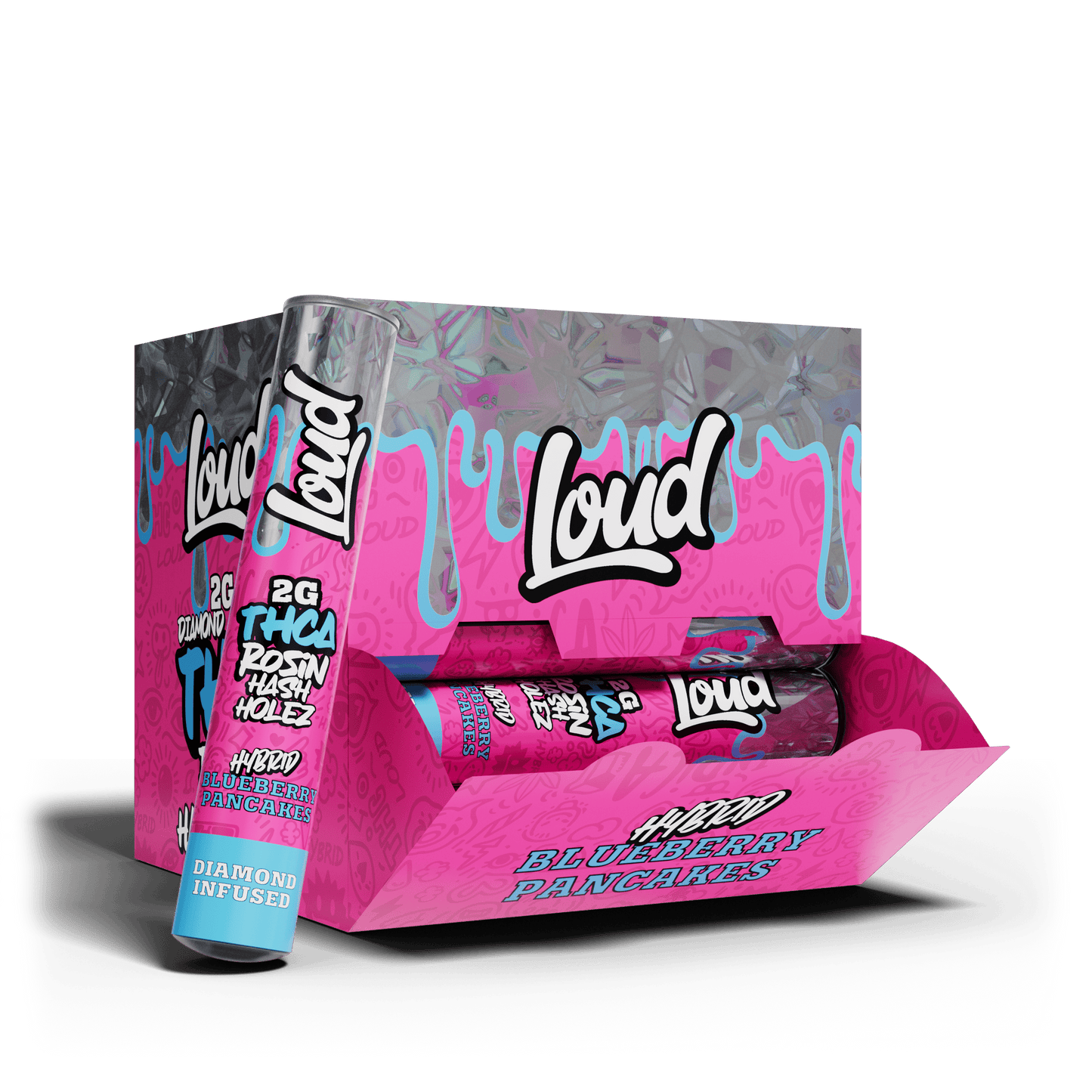 Loud THCA Rosin Hash Holez – 2g