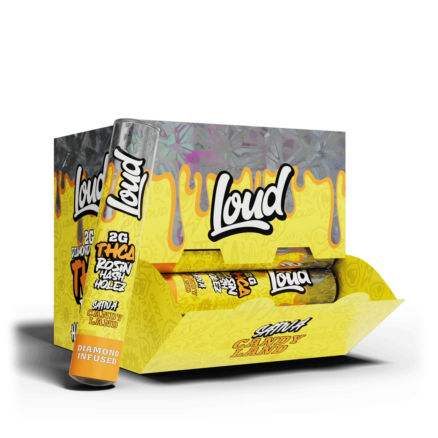 Loud THCA Rosin Hash Holez – 2g