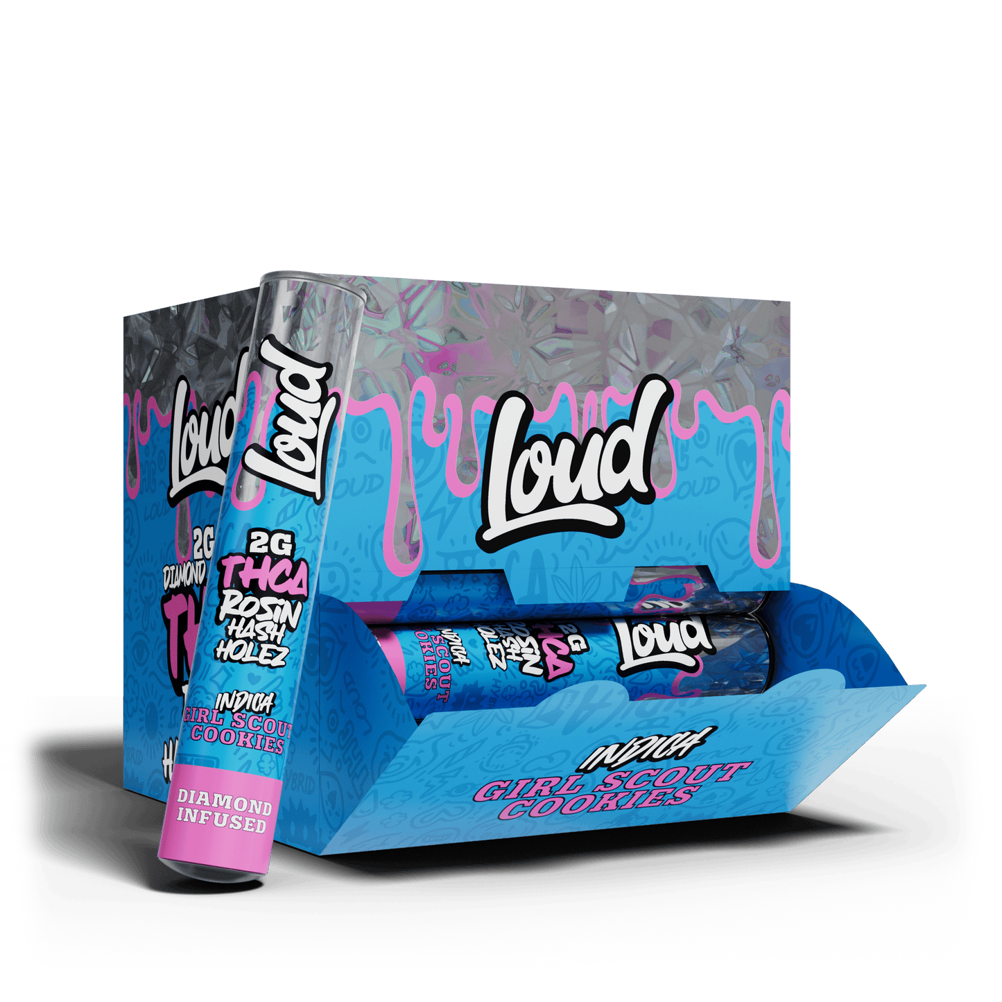 Loud THCA Rosin Hash Holez – 2g