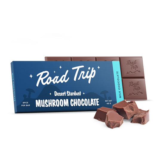 Desert Stardust Magic Mushroom Chocolate Bar - Milk Chocolate