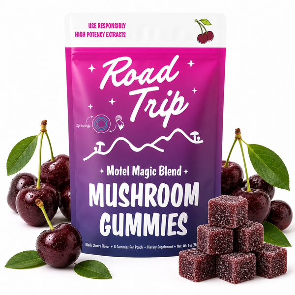 Road Trip Black Cherry Gummies | Erth Wellness