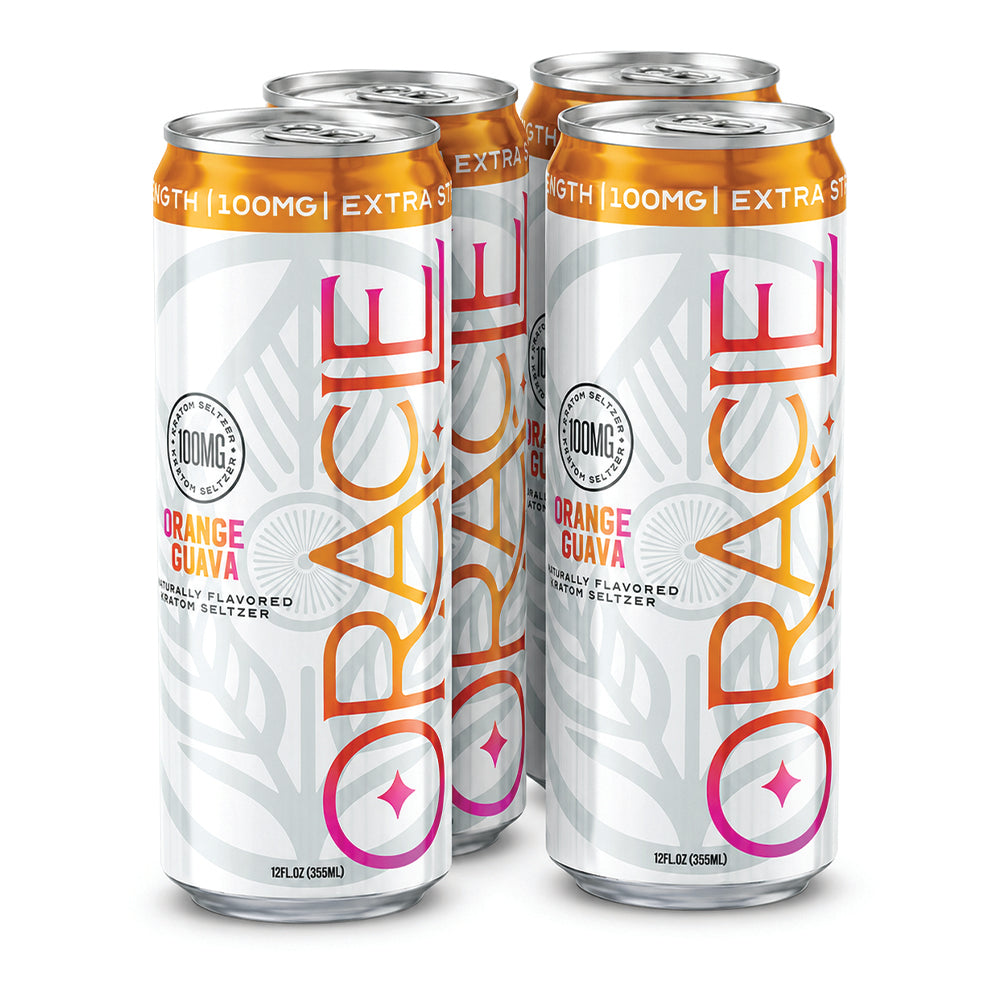 Oracle Organix Sparkling Kratom Seltzer – 100mg – Choose Your Flavor
