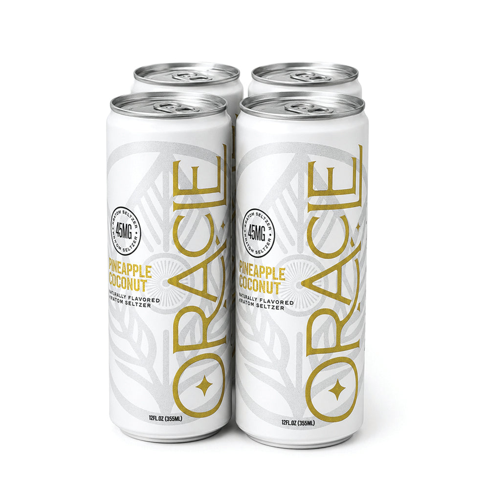 Oracle Organix Sparkling Kratom Seltzer – 45mg – Choose Your Flavor