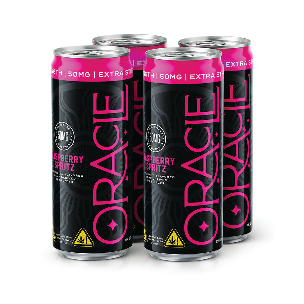 Oracle Organix EXTRA STRENGTH Sparkling THC Seltzer – 50mg – Choose Your Flavor