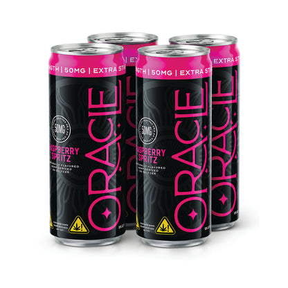 Oracle Organix EXTRA STRENGTH Sparkling THC Seltzer – 50mg – Choose Your Flavor