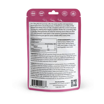 RELAX 10mg THC Gummies – Tutti Frutti (300mg)