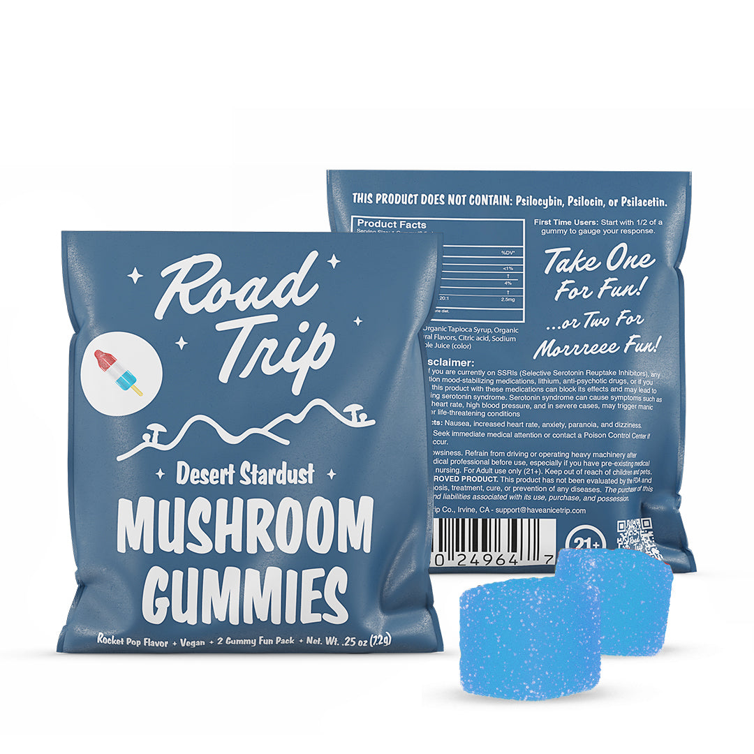Desert Stardust Mushroom Gummies - 2-Piece Pouch (Sample Size)