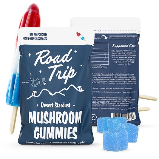 Desert Stardust Magic Mushroom Gummies - Rocket Pop