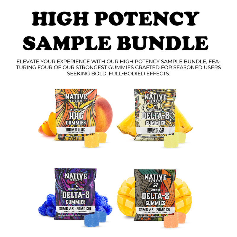 High Potency Sample Bundle – Native Extracts Collection