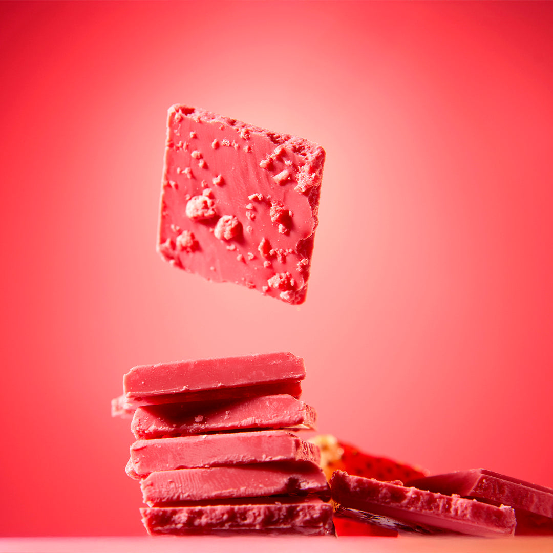 Desert Stardust Magic Mushroom Chocolate Bar - Strawberry Crunch
