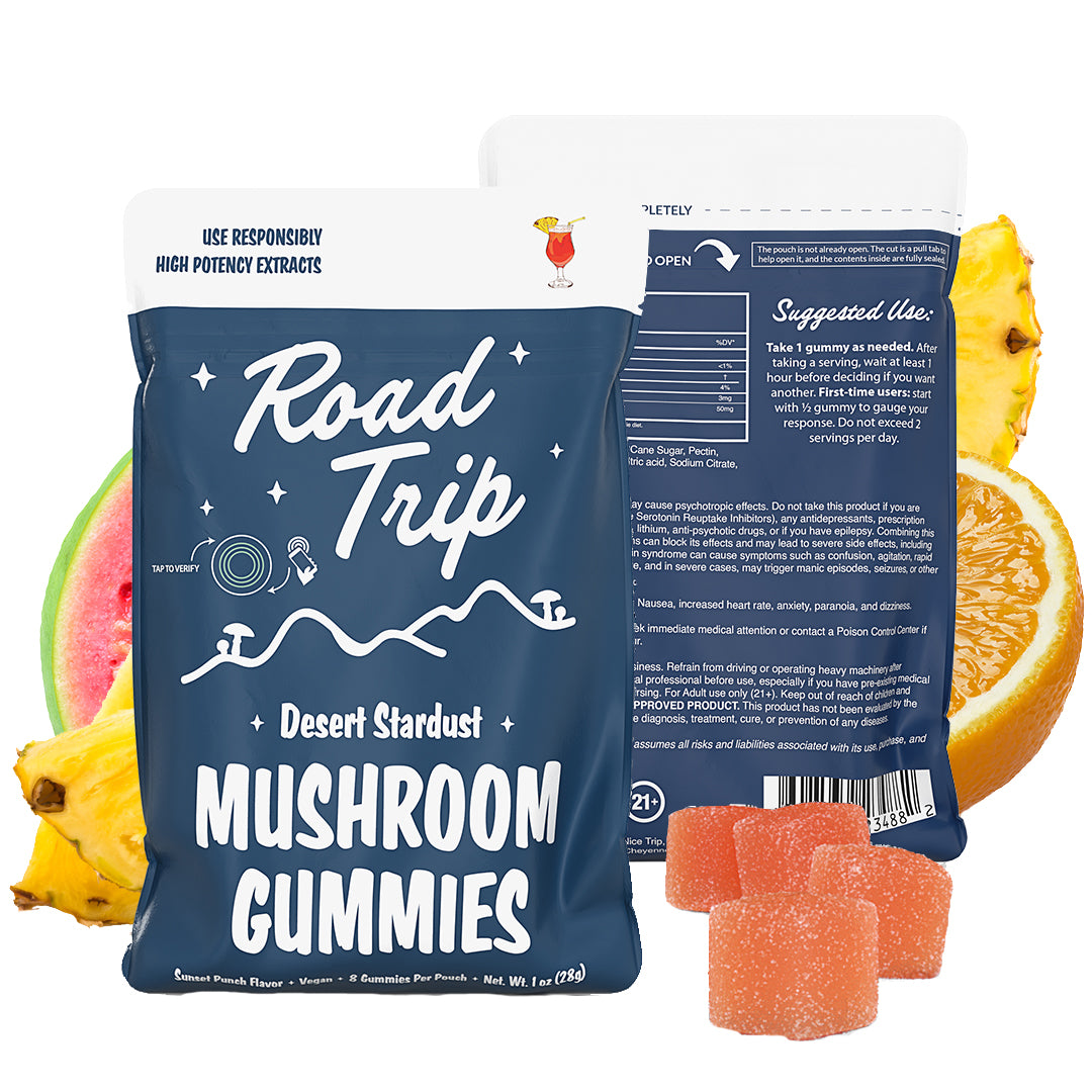 Desert Stardust Magic Mushroom Gummies - Sunset Punch